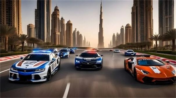 城市街道追捕竞速DubaiRacingSimulator
