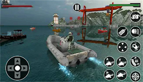 陆军战舰攻击3D游戏