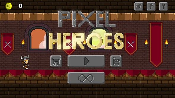 像素英雄:无尽跑酷(Pixel Heroes:Endless Arcade Runner)最新版