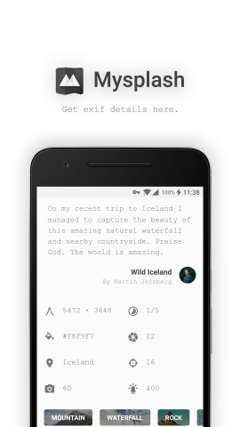 Mysplash摄影壁纸v2.1.17最新版本