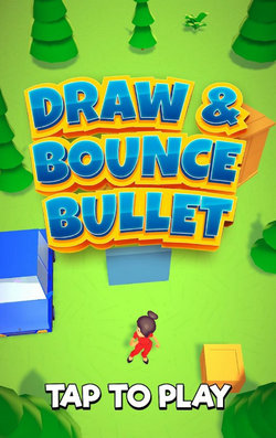 子弹反弹墙Draw and Bounce Bullet