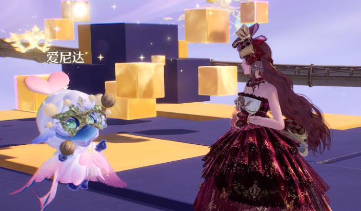 《无限暖暖》在勤分拣不焦虑挑战中和妄想世界的主人合影任务详细流程