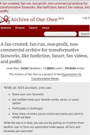 ao3官网如何免费进入(ao3是免费的吗)