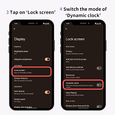 手机锁屏时钟位置怎么个性化设置(手机锁屏图片)