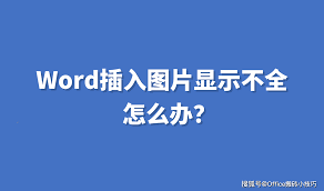 图片在Word中显示不全怎么办(图片在word中如何设置图片透明)