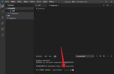 Visual Studio Code中pip一直升级失败如何解决
