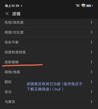 画世界高斯模糊在哪里(画世界怎么高斯模糊滤镜在哪)