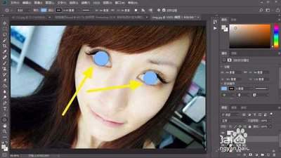 PS怎么制作眼珠里看到天空白云效果(ps眼睛怎么修)